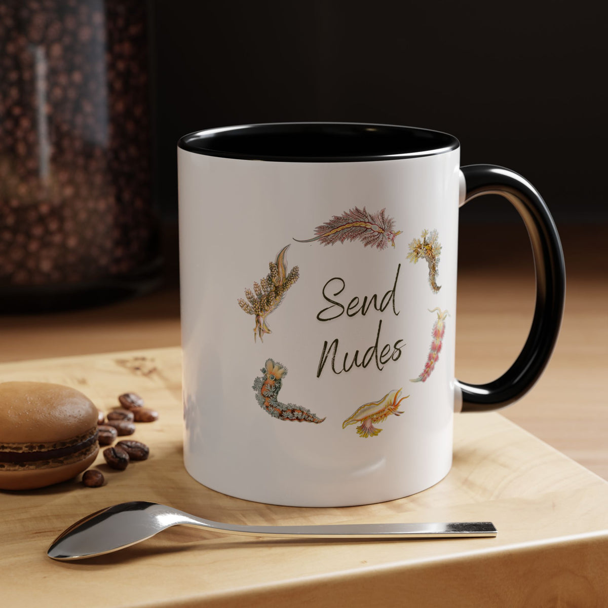 Nudibranch Sea Life Collage Mug