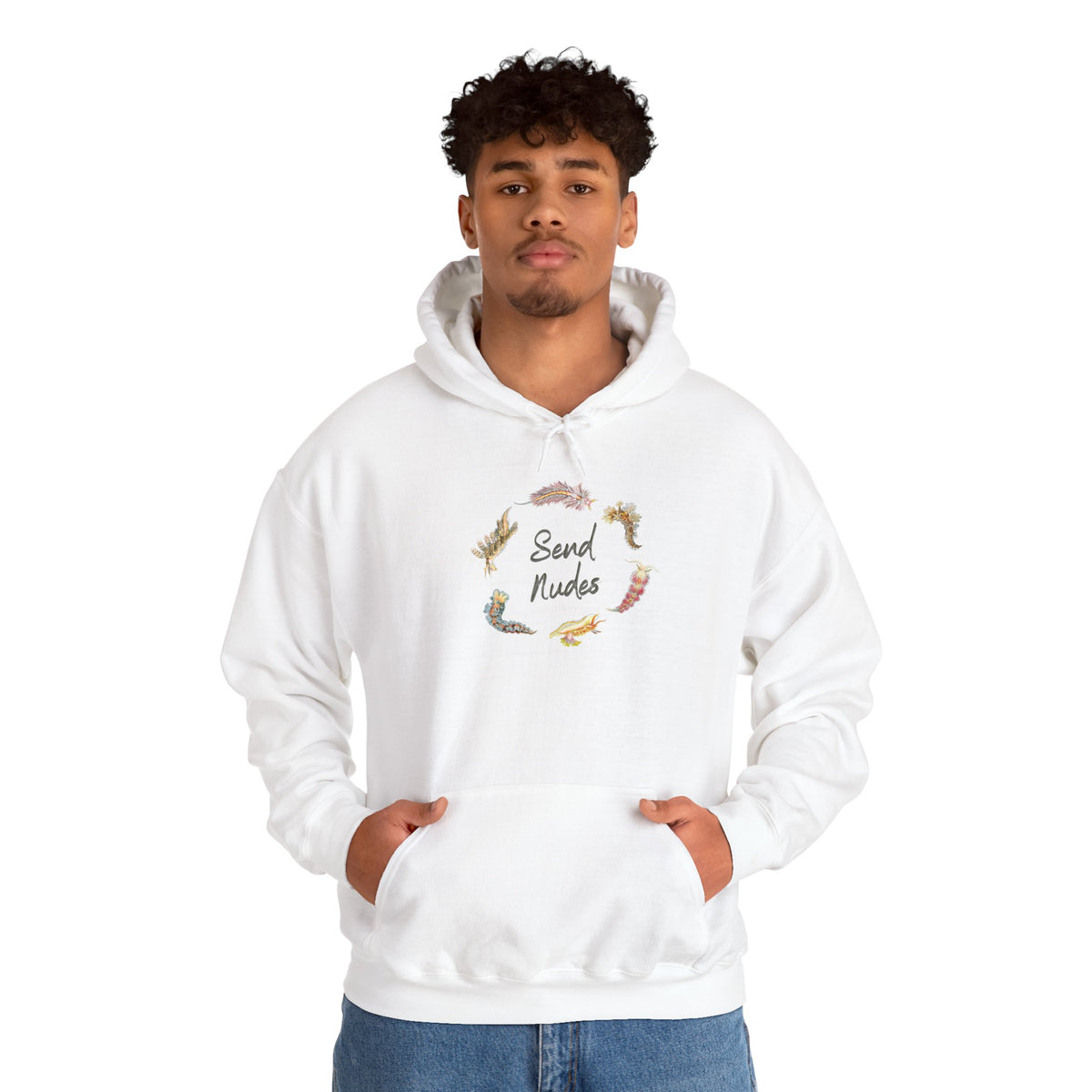 Nudibranch Hoodie | Ocean-Inspired Marine Life Apparel