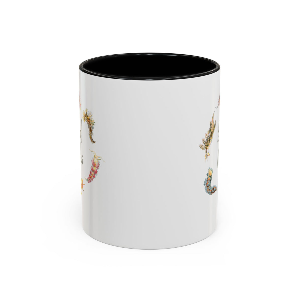 Nudibranch Sea Life Collage Mug