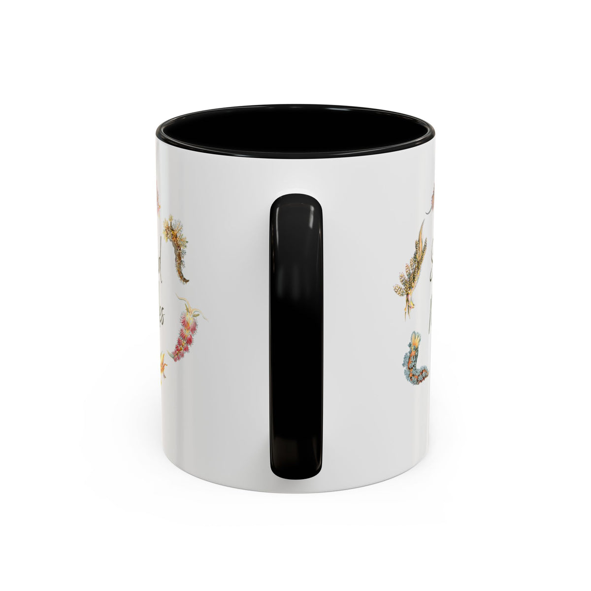 Nudibranch Sea Life Collage Mug